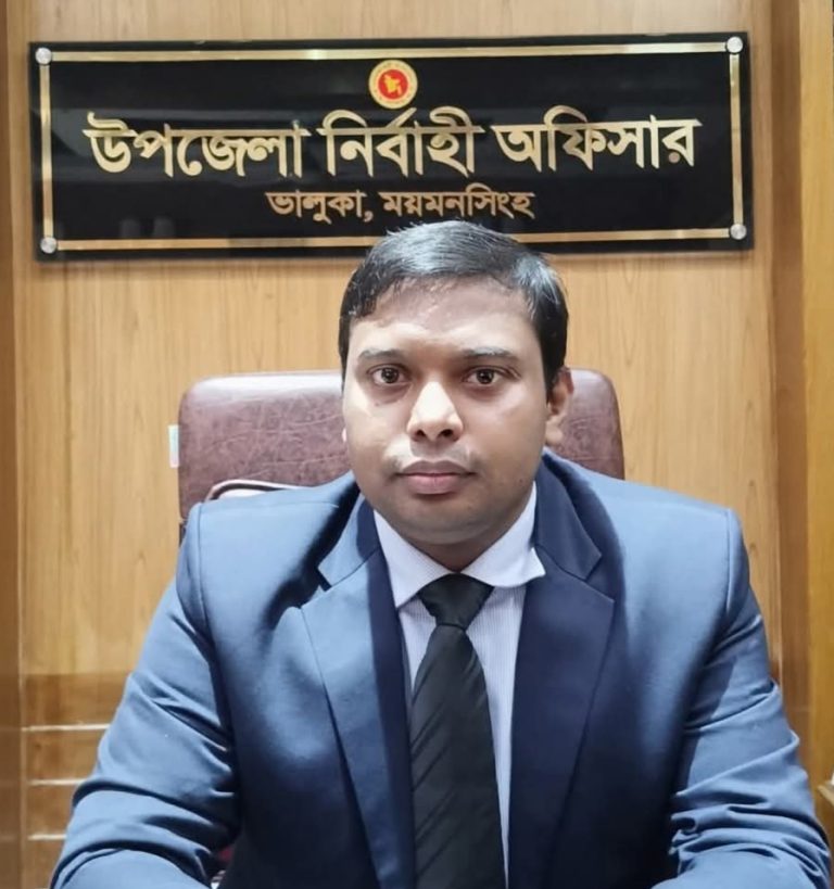 ভালুকাবাসীর প্রতি বিশেষ নিবেদন- মো. ফিরোজ হোসেন উপজেলা নির্বাহী অফিসার ভালুকা
